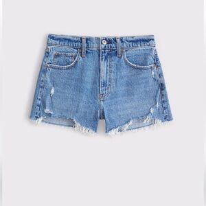 Abercrombie & Fitch Curve Love The Mom Short Mid Rise
